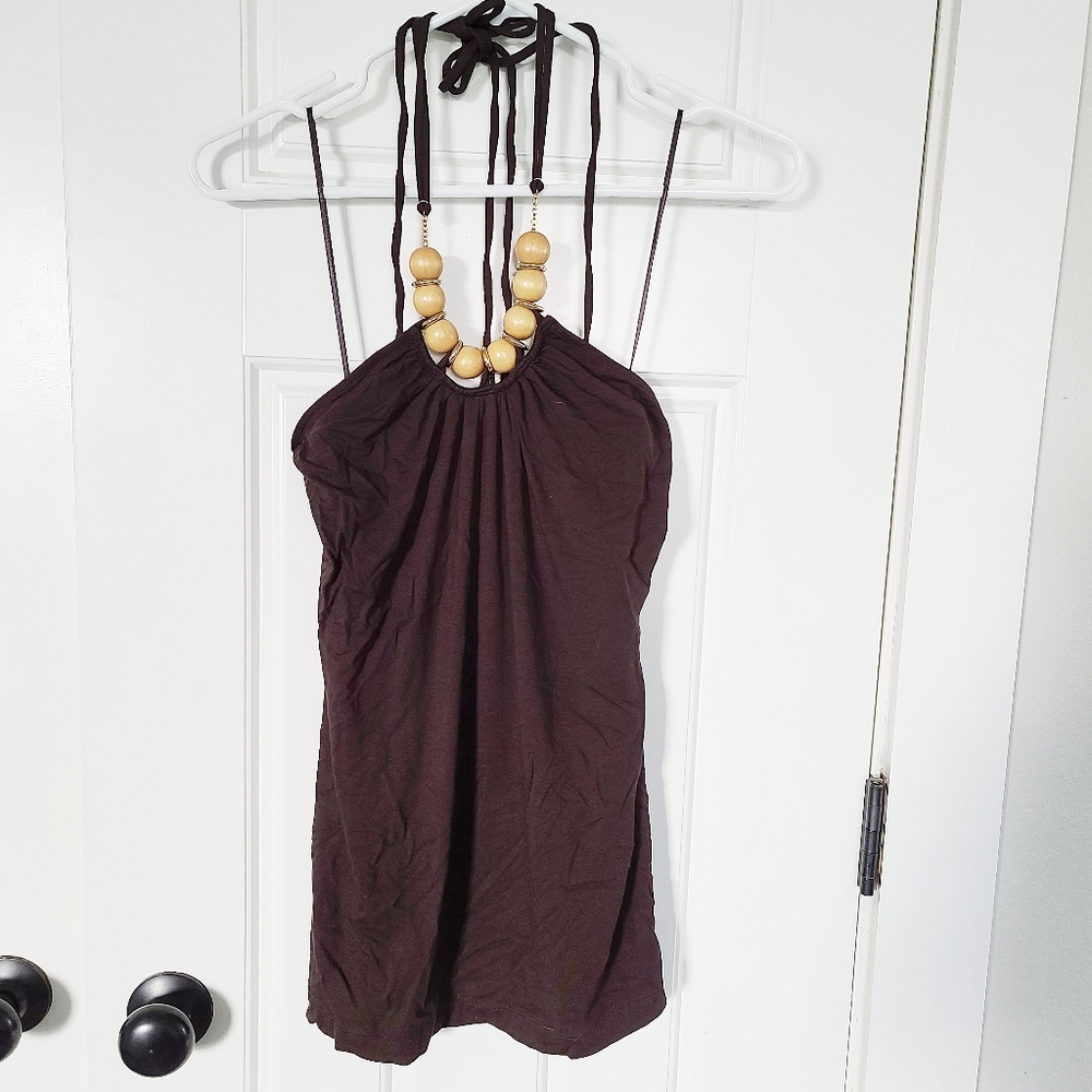 4/10 THE LIMITED TOP HALTER